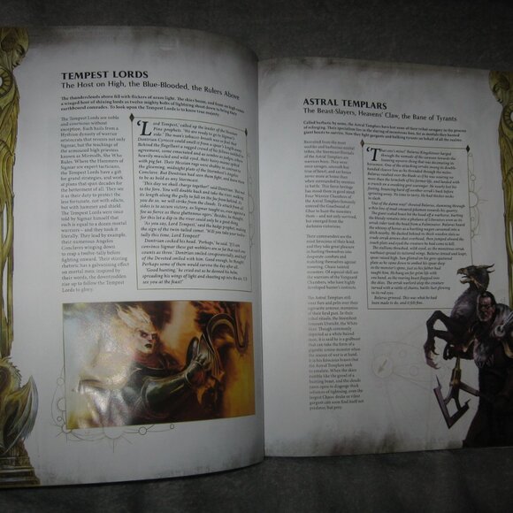 Warhammer Hardcover Book 40,000 40K Stormcast Eternals Order Battletome 2409A7 - Picture 7 of 10